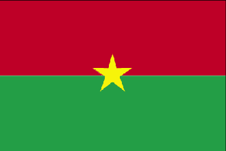  Flag for Burkina Faso