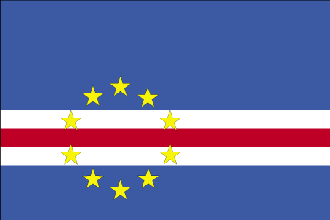 Flag for Cape Verde