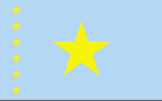  Flag for Democratic Republic of Congo