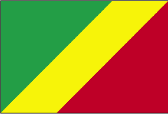  Flag for Republic of Congo