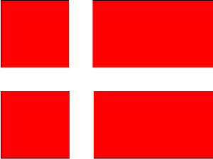  Flag for Denmark