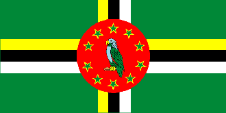  Flag for Dominica