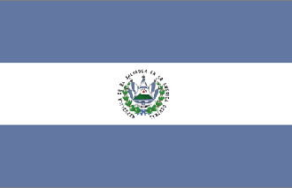  Flag for El Salvador
