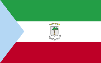  Flag for Equatorial Guinea