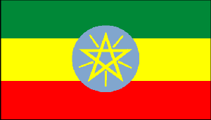 Flag for Ethiopia