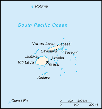 A Map of Fiji