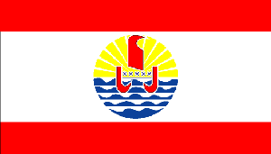  Flag for French Polynesia