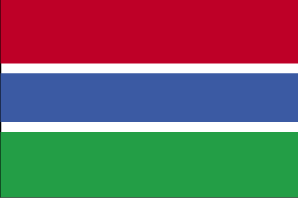  Flag for Gambia