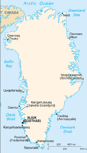 A Map of Greenland