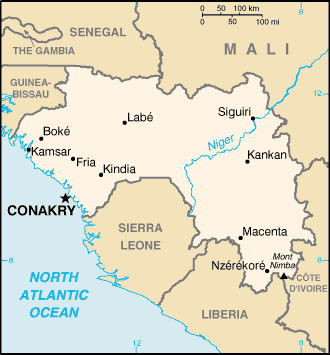 A Map of Guinea
