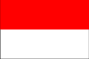  Flag for Indonesia