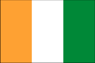 Flag for Ivory Coast