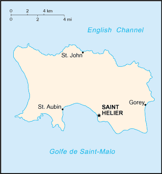 A Map of Jersey