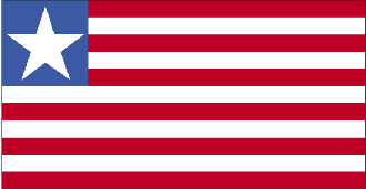  Flag for Liberia