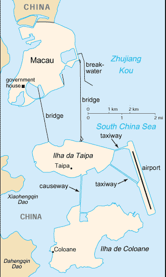 A Map of Macau
