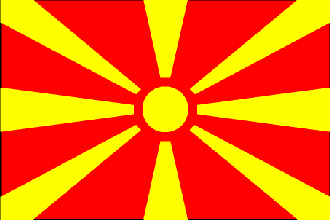  Flag for Macedonia
