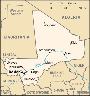 A Map of Mali
