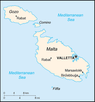 A Map of Malta