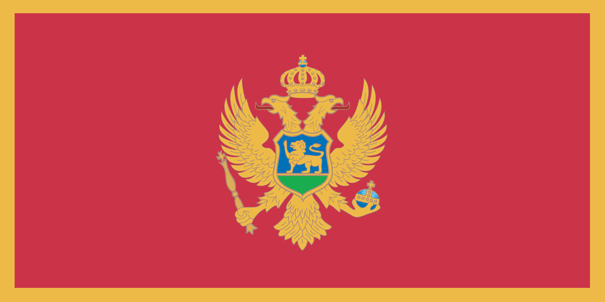  Flag for Montenegro