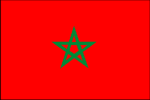  Flag for Morocco