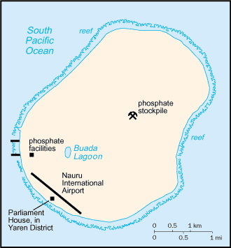 A Map of Nauru