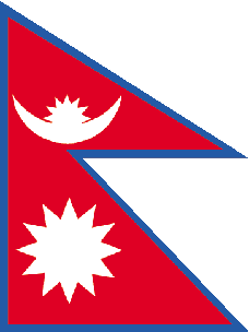  Flag for Nepal