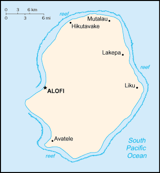 A Map of Niue