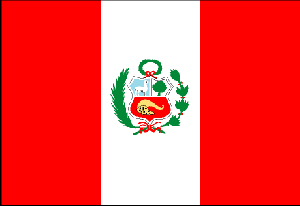  Flag for Peru