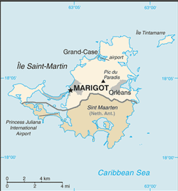 A Map of Saint Martin