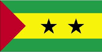  Flag for Sao Tome and Principe