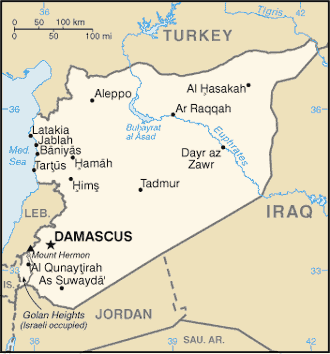 A Map of Syria
