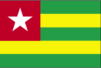  Flag for Togo