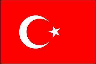  Flag for Turkey