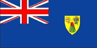  Flag for Turks and Caicos Islands