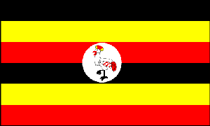  Flag for Uganda