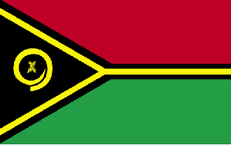  Flag for Vanuatu