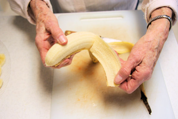 Step 2 - Peel the Banana