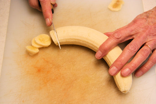 Step 4 - Slice Banana
