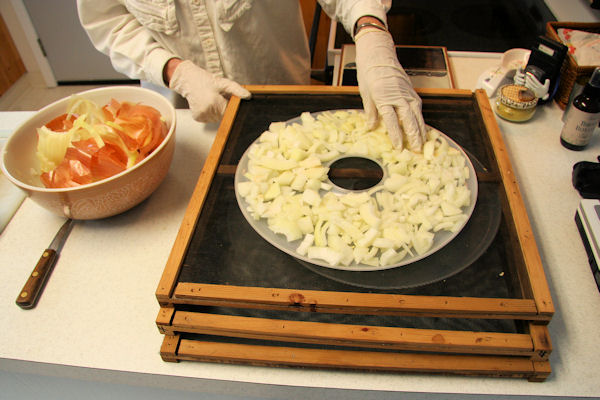 Step 9 - Fill the Leather Trays