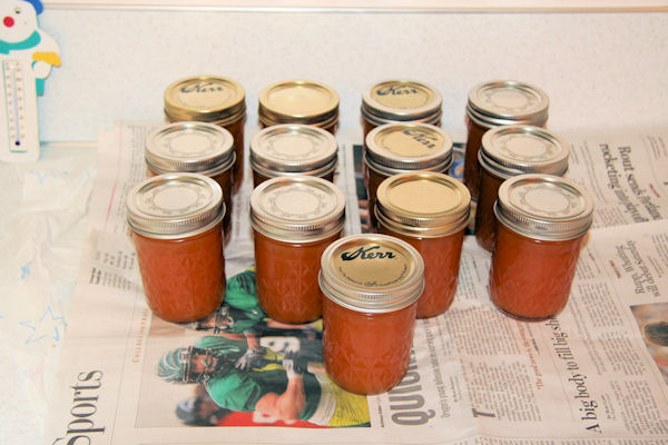 Step 21 - Set Jars to Cool 