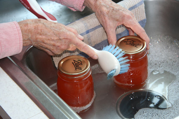 Step 22 -  Wash the Jars