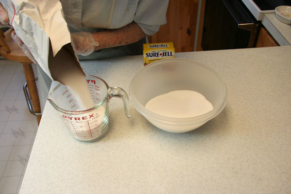 Step 6 - Measure out the Sugar 