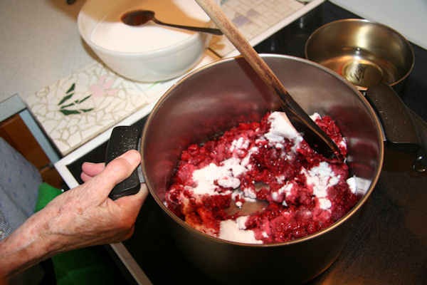 Step 11 - Mix in the Pectin 