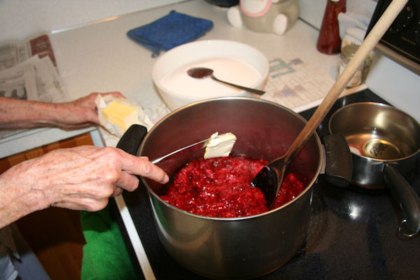 Step 12 - Add a Pat of Butter 