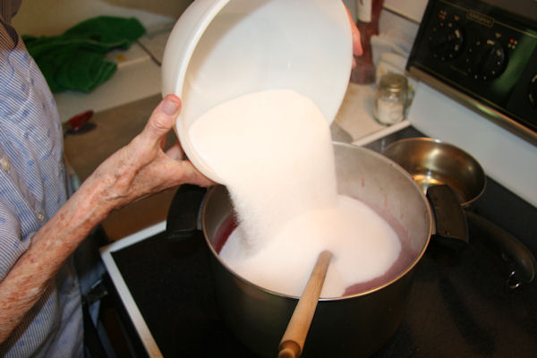 Step 14 -  Add the Sugar