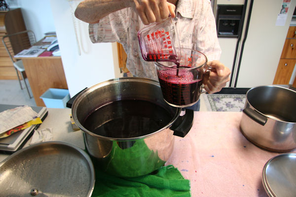 Step 6 - Carefully Dip out Juice 