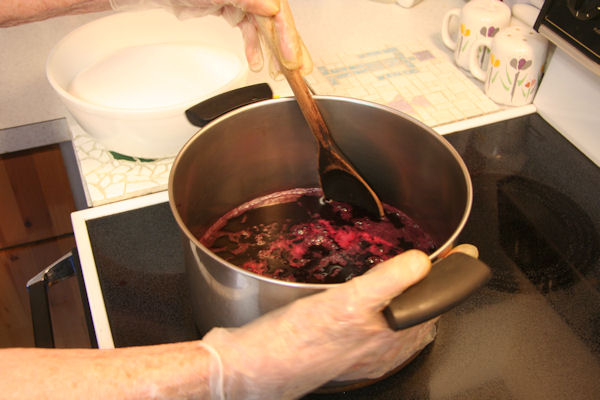 Step 12 - Mix in the Pectin 