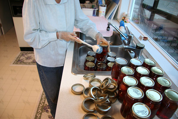 Step 16 - Wash Jars 