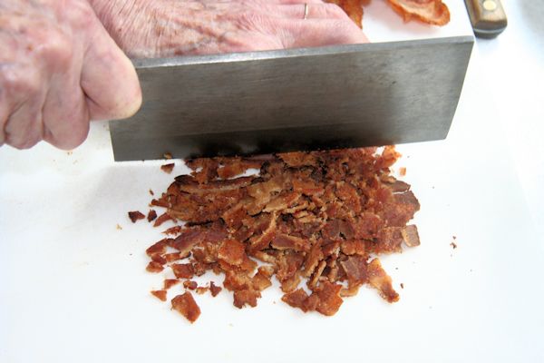 Step 6 - Chop Bacon