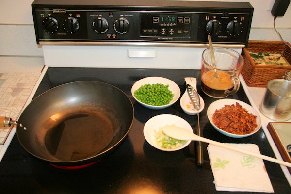 Step 12 - Put Oil in Wok